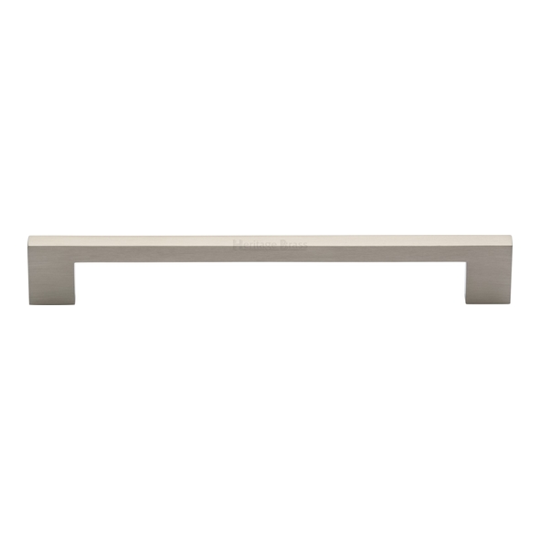 C0337 192-SN • 192 x 212 x 30mm • Satin Nickel • Heritage Brass Metro Cabinet Pull Handle